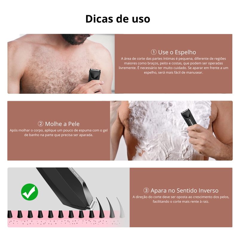 Aparador Íntimo Masculino MAXGROOM