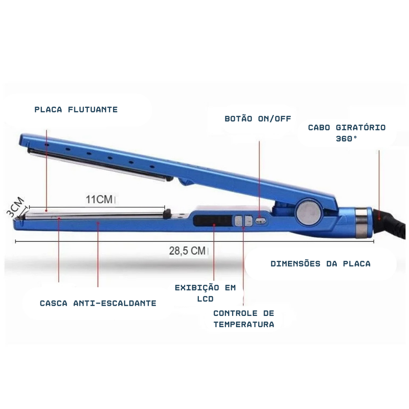 Modelador de Cabelo Bivolt Profissional