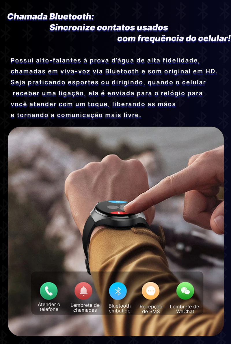 Relógio Inteligente 2025
