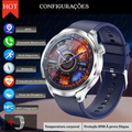 Relógio Inteligente 2025: 25+ Funções com NFC, GPS e Bluetooth