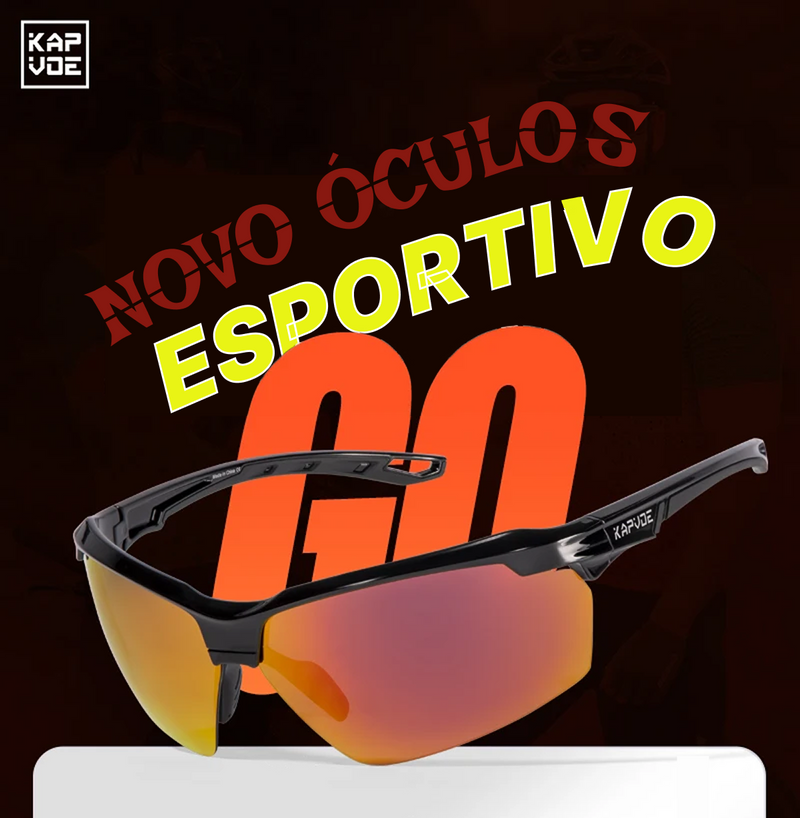 Óculos polarizados para esportes e viagens