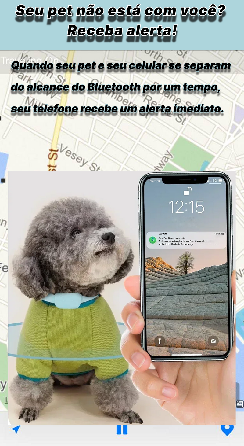 Rastreador GPS para Pets