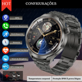 Relógio Inteligente 2025: 25+ Funções com NFC, GPS e Bluetooth