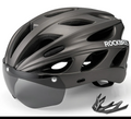 Capacete ROCKBROS Integrado – 4 Cores, 274g, com Óculos Magnético