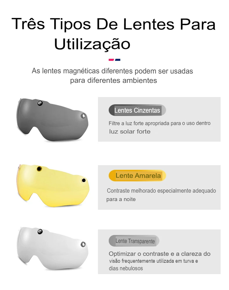 Capacete ROCKBROS Integrado – 4 Cores, 274g, com Óculos Magnético