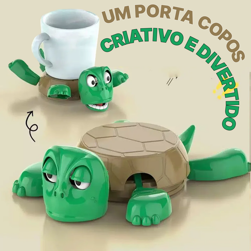 Porta-Copos de Tartaruga