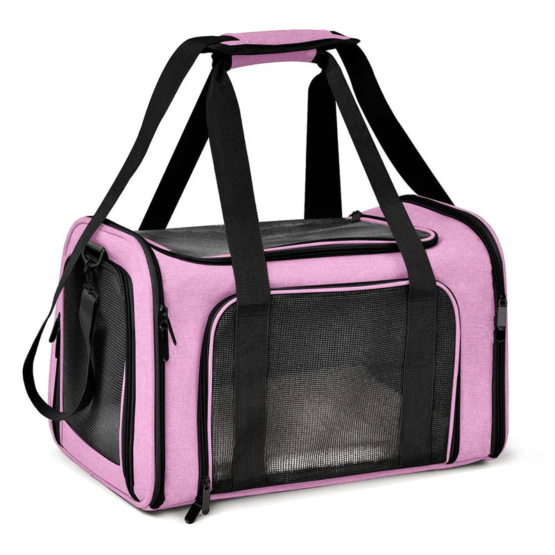 Mochila Pet Clássica com Tela Resistente
