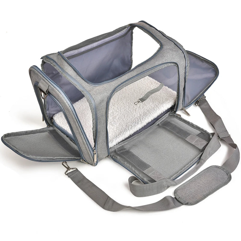 Mochila Pet Clássica com Tela Resistente