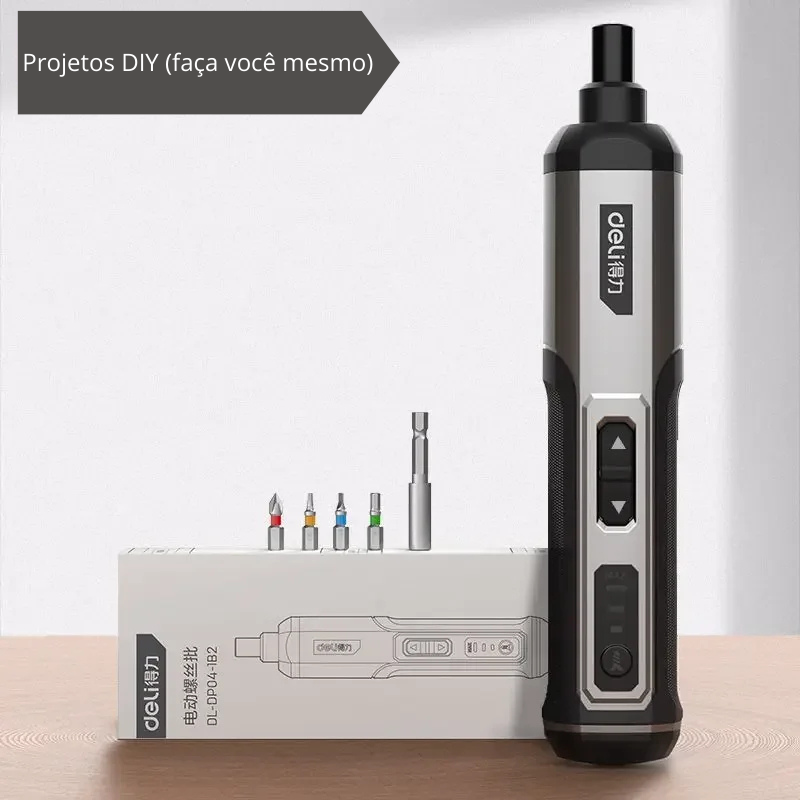 Chave de Fenda Elétrica Sem Fio 2000mAh | Portátil e Recarregável