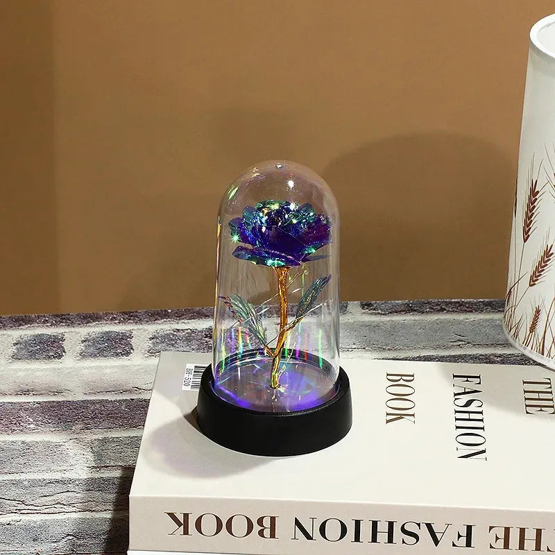 Rosa LED Decorativa com Luz