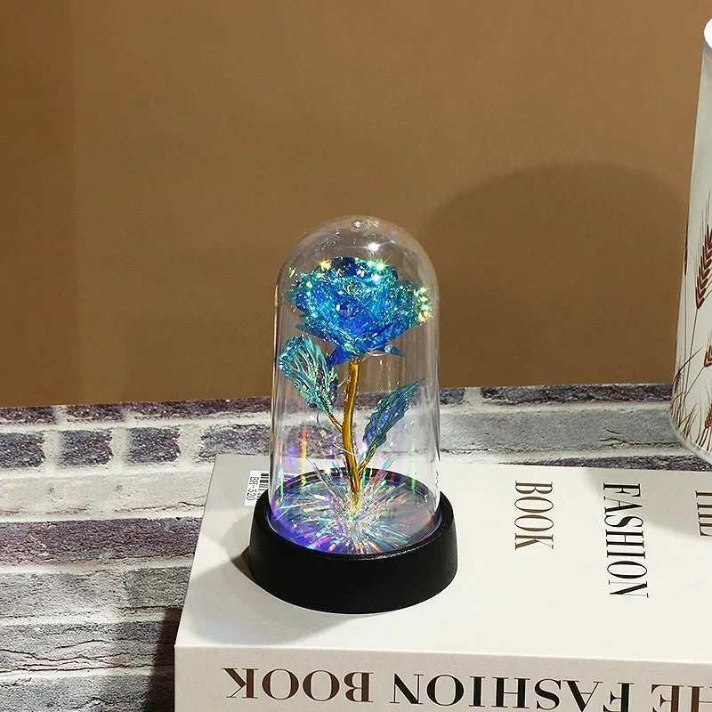 Rosa LED Decorativa com Luz