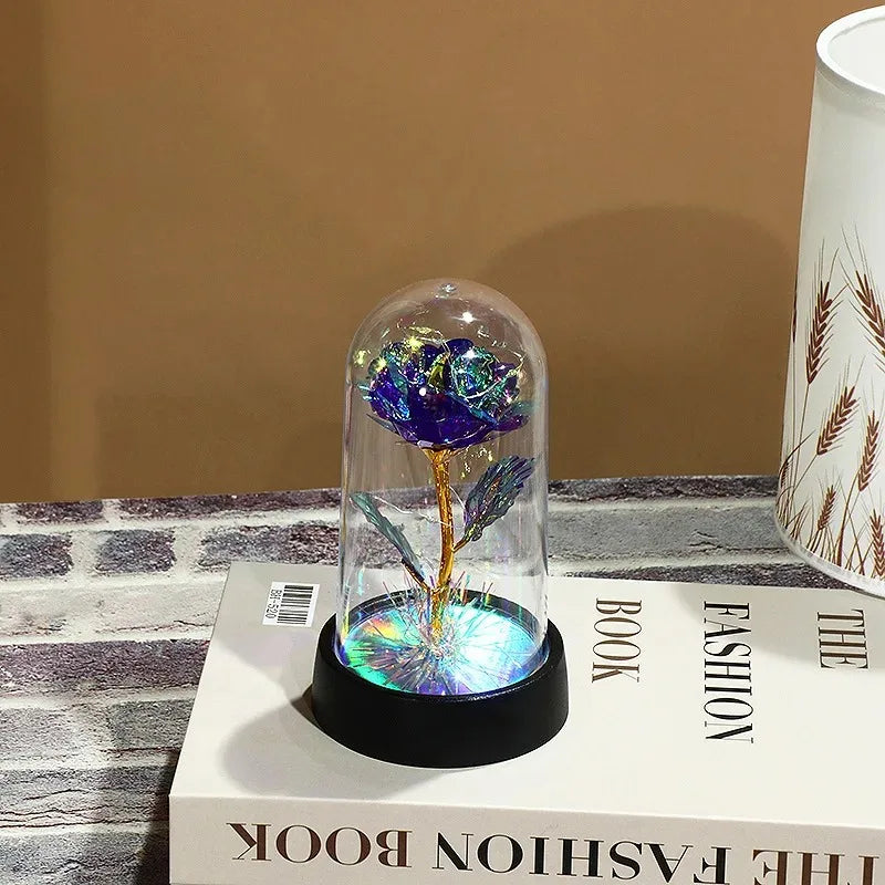 Rosa LED Decorativa com Luz