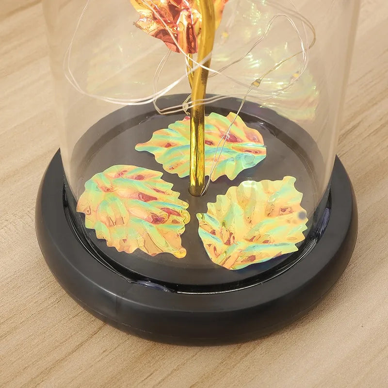 Rosa LED Decorativa com Luz