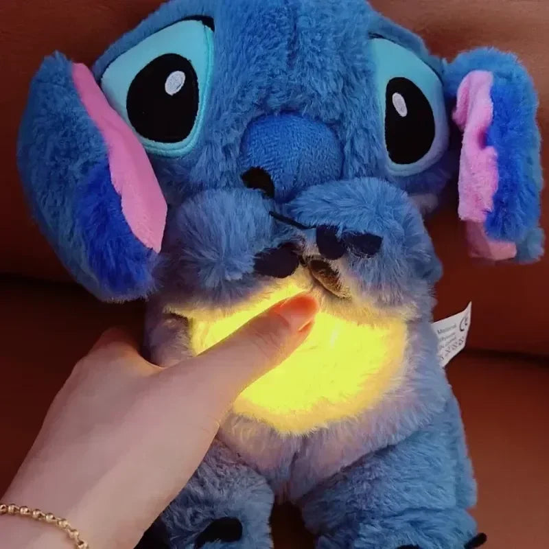 Boneco de pelúcia Stitch com Música e Luz