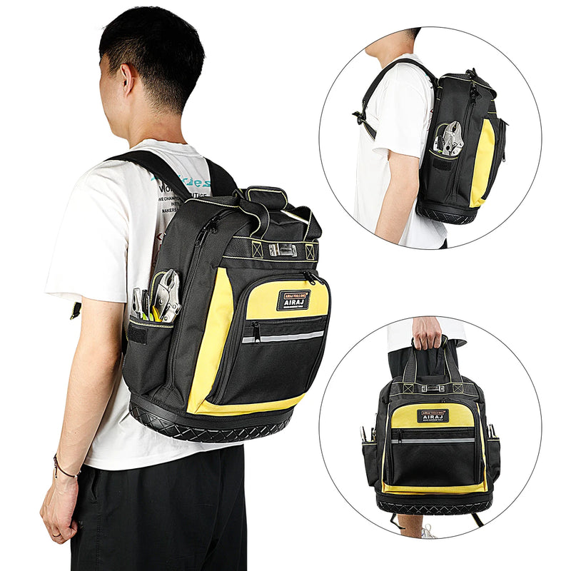 Mochila AIRAJ Ferramentas – Base Antiderrapante e  Impermeável
