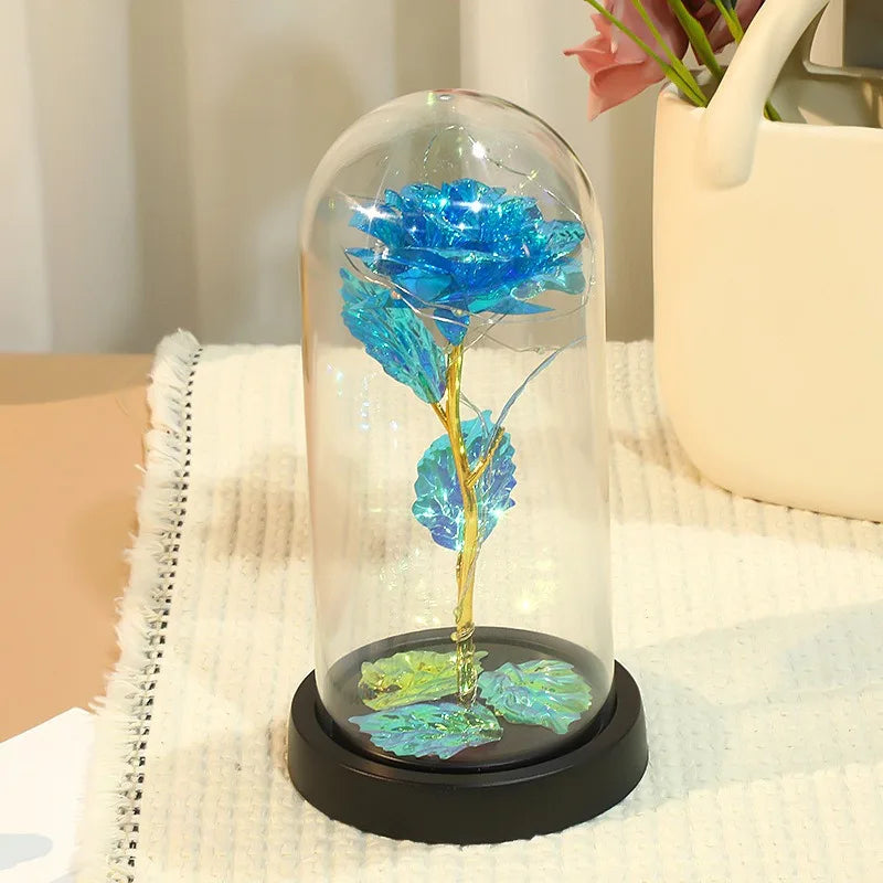 Rosa LED Decorativa com Luz