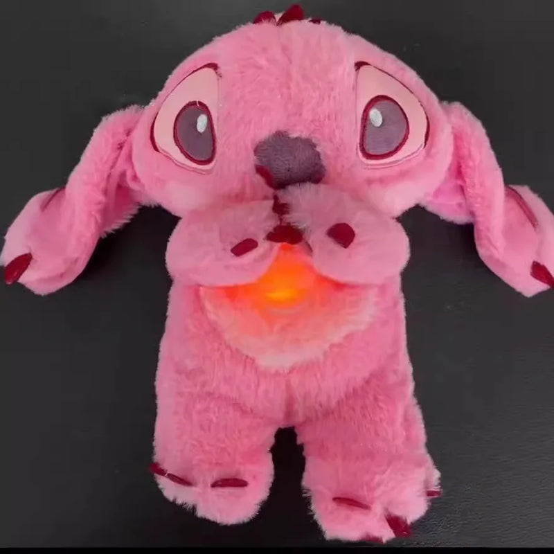 Boneco de pelúcia Stitch com Música e Luz