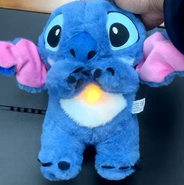 Boneco de pelúcia Stitch com Música e Luz