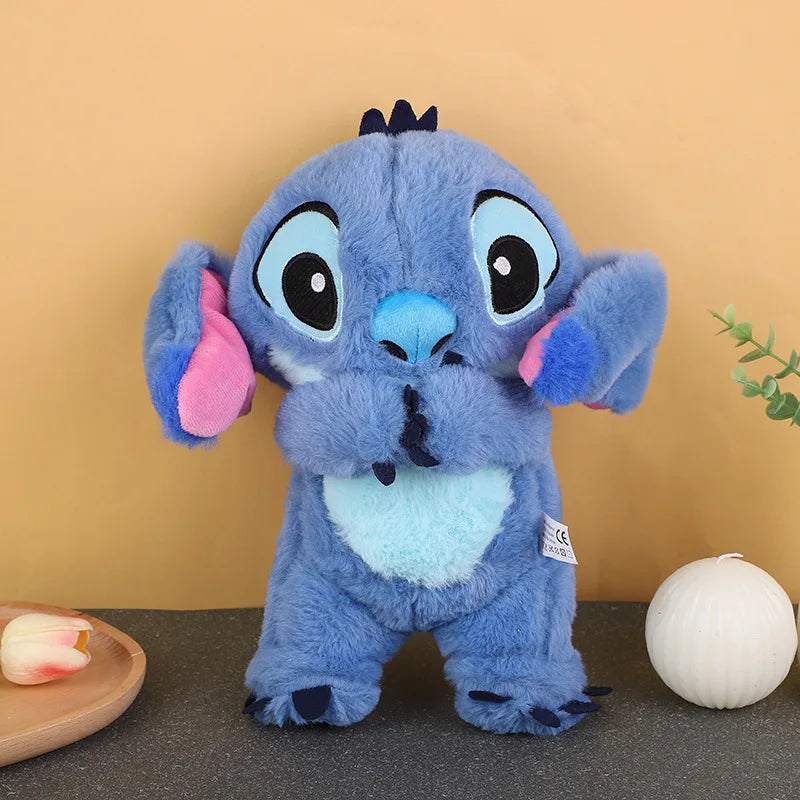 Boneco de pelúcia Stitch com Música e Luz